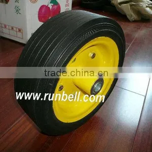 Rubber Solid Concreter Mixer Wheel thumbnail-1