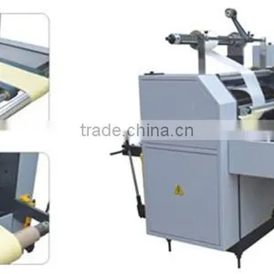Fully Automatic Roll to Roll Label Sticker Laminating Machine, Label Laminator 500 thumbnail-2