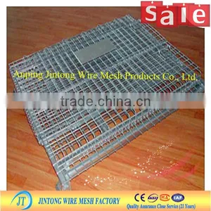 Industry Foldable Metal Wire Mesh Storage Container/Box With Competitive Prie (manufacturer) thumbnail-1