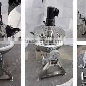 New Style Tilting Jacketed Cooking Porridge Machine,High Quality Porridge Steam Jacket Kettle thumbnail-6