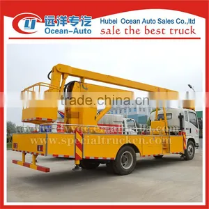 Sinotruk Chassis Driving Type 4x2 20 Meters Aerial Platform Vehicle thumbnail-6