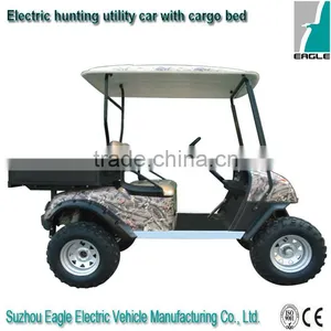 Electric Hunting Vehicle,2 Seats With Cargo Bed, off Road, CE Approved thumbnail-1