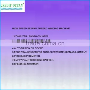 2016 New High Speed Automatic Sewing Thread Winding Machine thumbnail-2