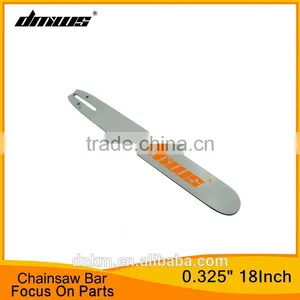 Chainsaw Spare Parts 0.325" Pitch 18 Inch 72 Sections Chain Saw Guide Bar thumbnail-1