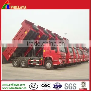 371 HP Sino Howo 6x4 Dump Construction Truck for Heavy Duty Transportation thumbnail-4