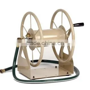 3-in-1 Garden Hose Reel With 200-Foot Hose Capacity, Wall Mount Hose Reel thumbnail-1