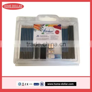 26 Piece Drawing and Sketching Pencil Art Set thumbnail-1