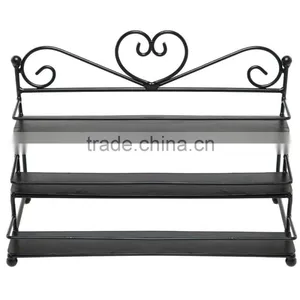 Queen Design Metal 3-tire Nail Polish Display Rack thumbnail-2