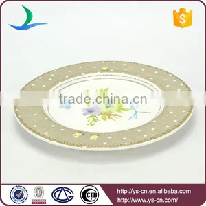 Flower Design Dolomite Ceramic Coaster For Home Decoration thumbnail-2