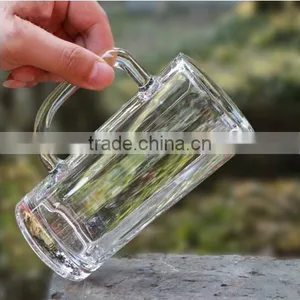Borosilicate Glass Thin Walled Mug for Tea Coffee Drinking thumbnail-3