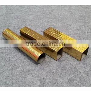 304 Mirror Gold Colored Stainless Steel Pipe and Tube thumbnail-1