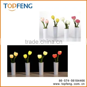 LED Flowers Light/flower Vase Light/led Flower Vase Light/Flower Light/Flower Light With Vase/decorative Flower Light thumbnail-2