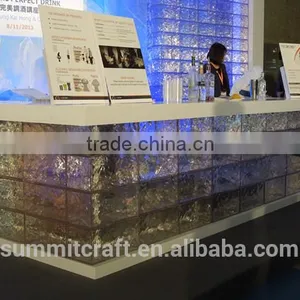 Custom Project Artificial Ice Block Bar Counter thumbnail-4