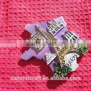French Paris Resin 3d Eiffel Tower Souvenir thumbnail-2