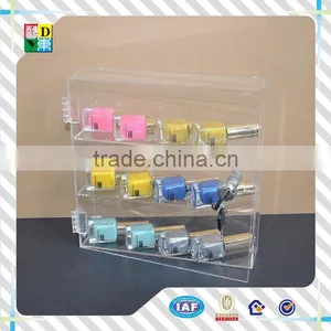 Customized Acrylic Make up Cosmetic Display Drawer / Acrylic Cosmetic Display Storage Drawer Box From Shenzhen Yidong thumbnail-3