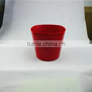Home Garden Decorative Red Elliptic Type Pots Vases Planters HP P02 12 thumbnail-1