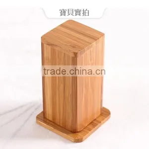 Natural Bamboo Color Tableware Antique Toothpick Holder thumbnail-2