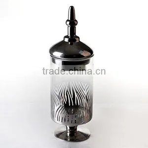 Leopard Print Collection Decal Glass Apothecary Jar thumbnail-6
