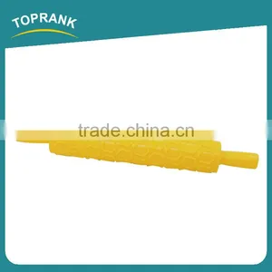 Toprank Cookie Tool 36cm Plastic Decorative Embossing Fondant Rolling Pin With Different Designs thumbnail-1