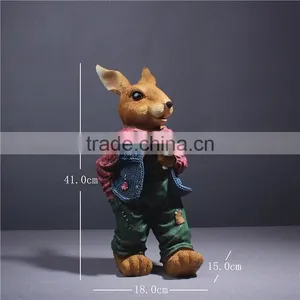 Custom Bunny Outdoor Garden Decor Statue Sculpture thumbnail-6