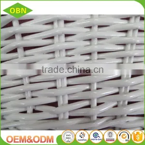 Customized Cheap Fancy Woven White Wicker Basket for Wedding Decoration thumbnail-3