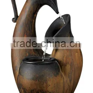 Weathered Jug Tabletop Water Fountain thumbnail-1
