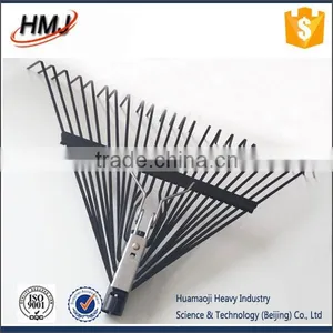 Light Weight Durable Carbon Steel Garden Leaf Rake thumbnail-1