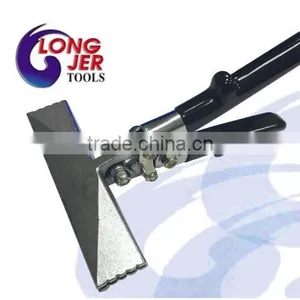 Heavy Duty 6 Inch Straight Sheet Metal Hand Seamer for HVAC Crimping Tools thumbnail-1