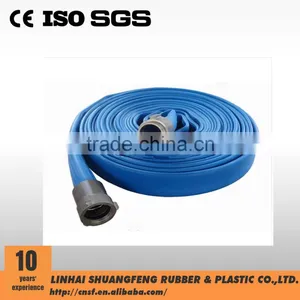 1.5 Inch PVC Layflat Discharge Hose With Coupling/pvc Garden Hose thumbnail-1
