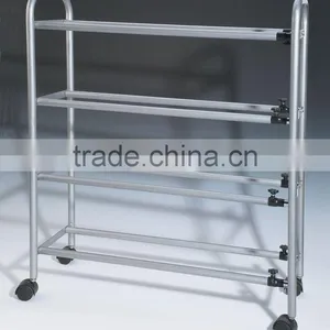 400-98 4-tier Flexible Shoe Rack With Dipped Plastic Finishing thumbnail-1