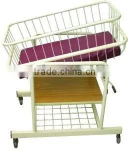 Hospital Type Baby Cot With Tiltable Basket thumbnail-1