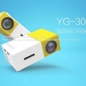 Портативный HDMI USB проектор домашнего кинотеатра с разрешением 1080P thumbnail-1