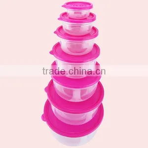 14 Pcs Rainbow Food Container Keep Fresh Microwave thumbnail-6
