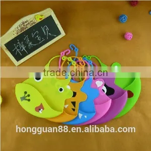 Factory Manufacturer Custom Cartoon Pattern Disposable Waterproof Silicone Baby Bib With Low Price thumbnail-1