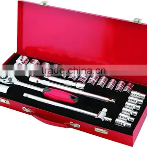 Professional 24Pcs 1/2'' Dr. Socket Wrench Set thumbnail-1