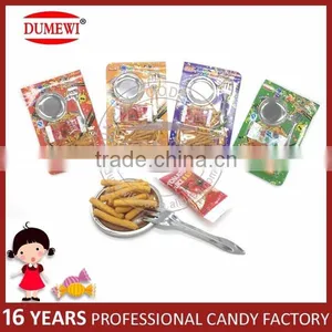 Italy Fried Chips Noodle Snacks With Tomato Sauce and Tableware Toy thumbnail-1