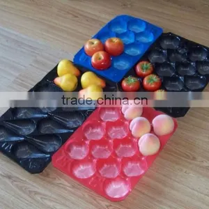 Environmentally Friendly Packaging Plastic Divided Food Tray thumbnail-1