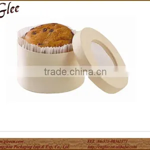 Food Grade Light Cheap Wooden Packaging Box for Cake thumbnail-1