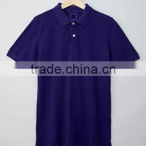 2016 OEM Service Wholesale 100% Cotton 95 Cotton /5 Elastane Uniform Polo t Shirt Polo Polo Shirts Customized Logo thumbnail-5
