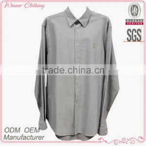 Men's Fashion Design Long Sleeve Casual Wear Pointed Collar Loose-fitting Solid Color Men's Fashion Shirts thumbnail-1