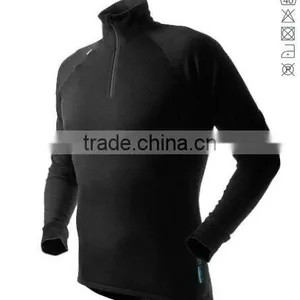 100% Merino Wool Zip Top thumbnail-1