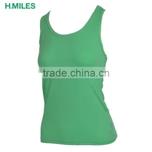 Wholesale Sublimation Stringer Custom Plain Gym Sport Wear Singlets Vests,sexy Gym Tank Top for Woman thumbnail-1