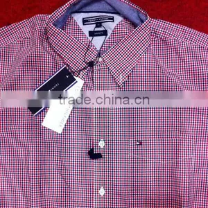 100 Cotton Causal Men's Shirts Branded thumbnail-1
