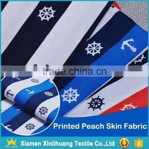 Top Quality Quick Dry Digital Printed Polyester Peach Skin Fabric for Shorts thumbnail-1