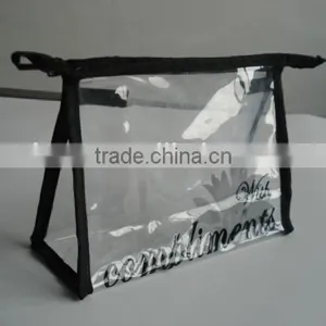 Promotional Wash Toilet Clear PVC Cosmetic Bag thumbnail-1