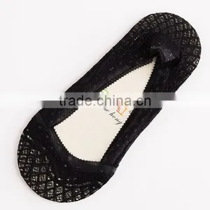 Zm35589a New Model Ladies Fancy Short Lace Boat Socks thumbnail-6