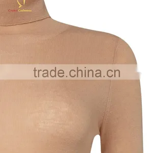 Women Korean Fashion Turtle Neck Top Pullover Sweater thumbnail-2