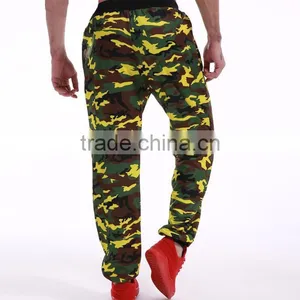 2016 Latest Design Best Quality Cut and Sew Jogger Sweatpants Blank Custom Joggers With Zippers Online Store thumbnail-4