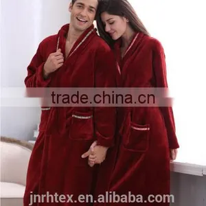Custom 100% Cotton Terry Hotel Bath Robe thumbnail-2