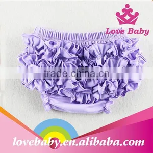 New Arrival Summer Little Girl Underwear Ruffle Cotton Kids Bloomer thumbnail-2